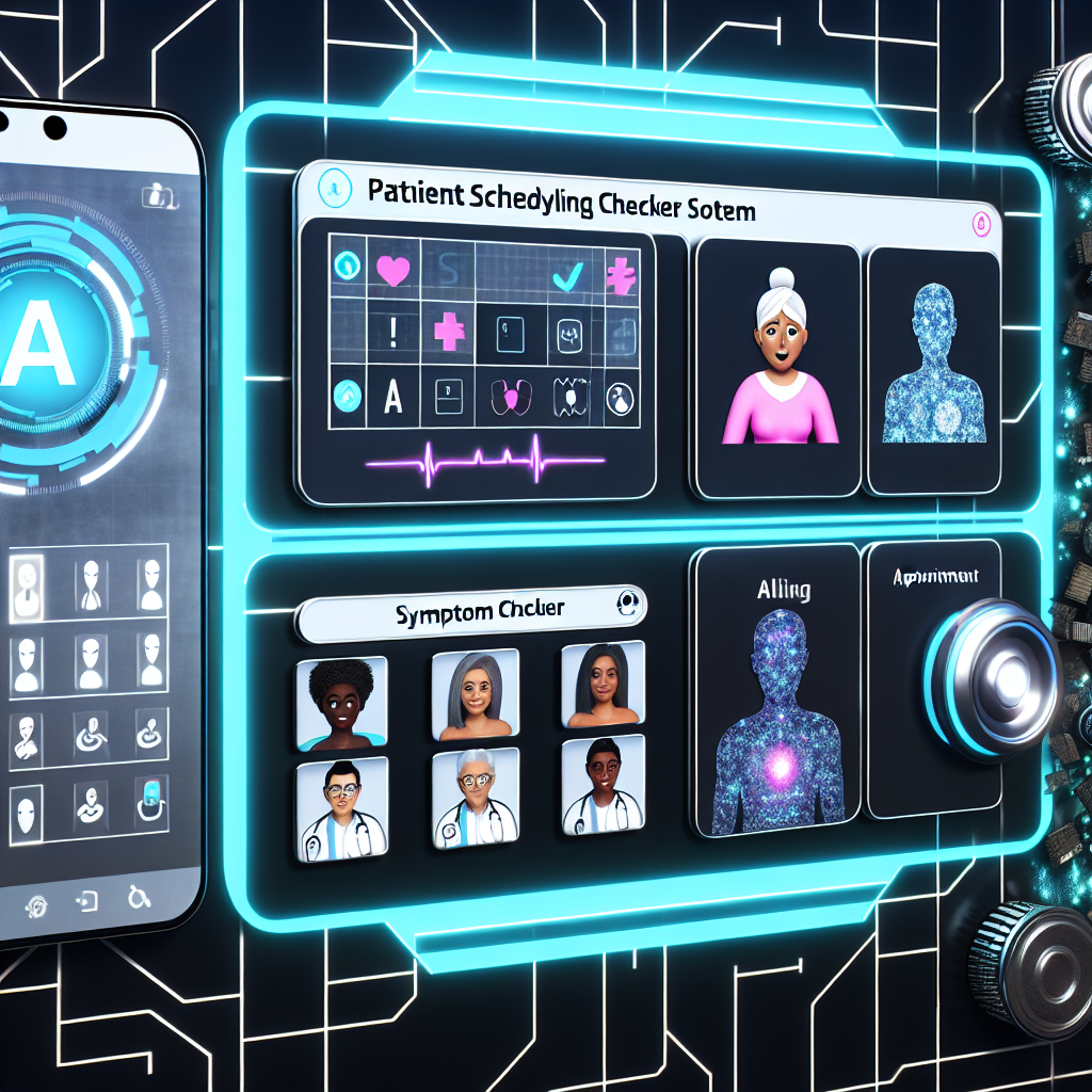 AI-Driven Workflow Automation in Healthcare: Patient scheduling, symptom checking, follow-up calls.