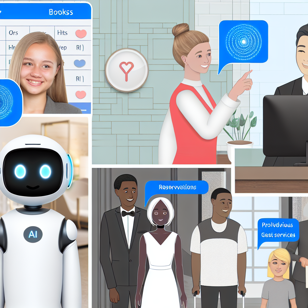 AI-Enhanced Customer Feedback in Hospitality: Reservation bookings, check-in assistance, guest services.