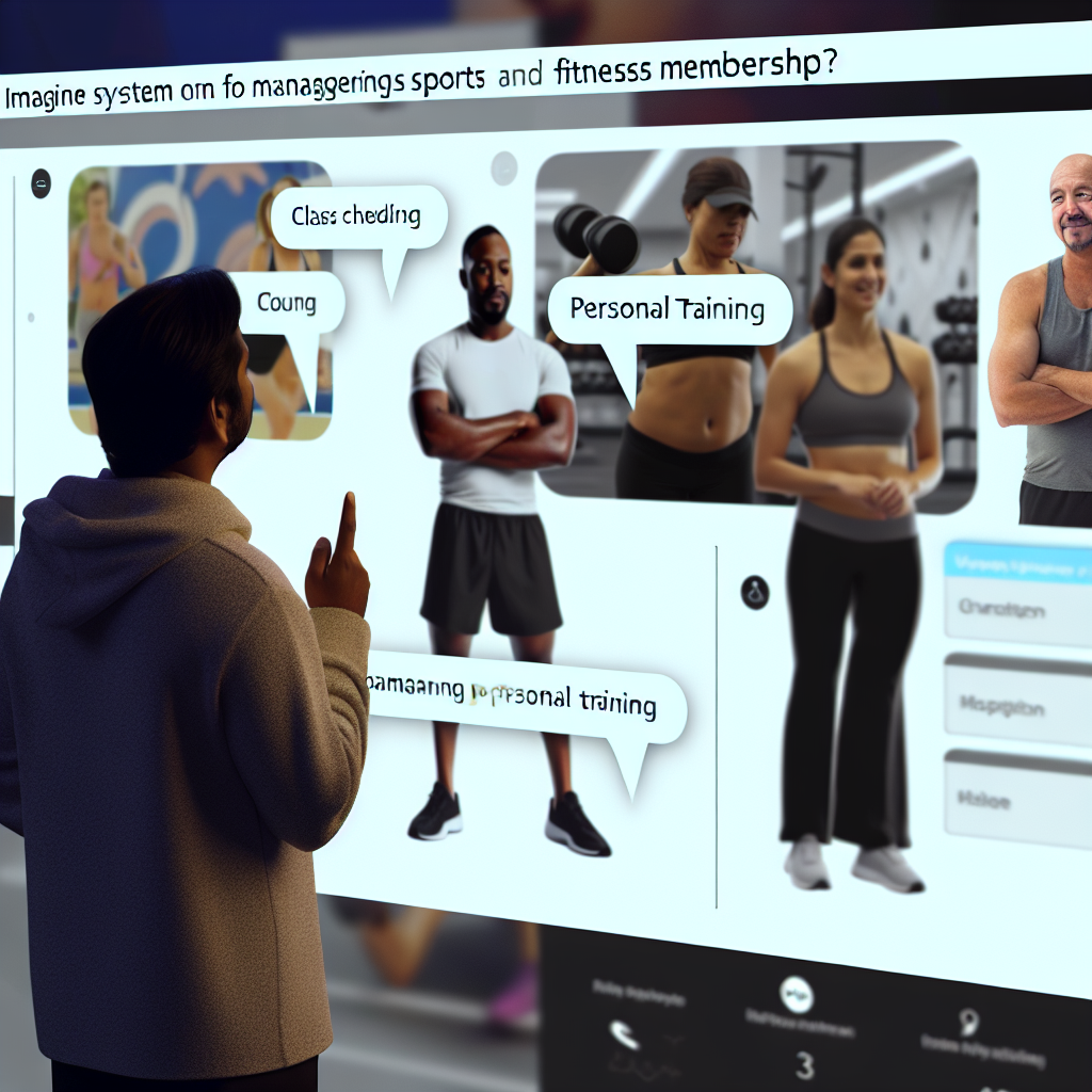 AI-Powered Customer Retention in Sports & Fitness: Membership management, class scheduling, personal training.