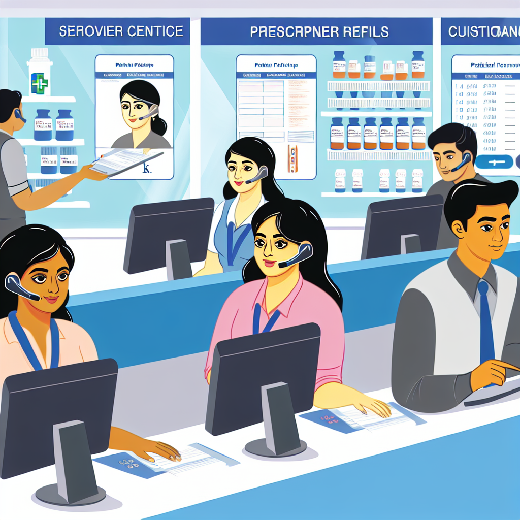 AI customer communication in Pharmaceuticals: Prescription refills, drug information, patient follow-ups.