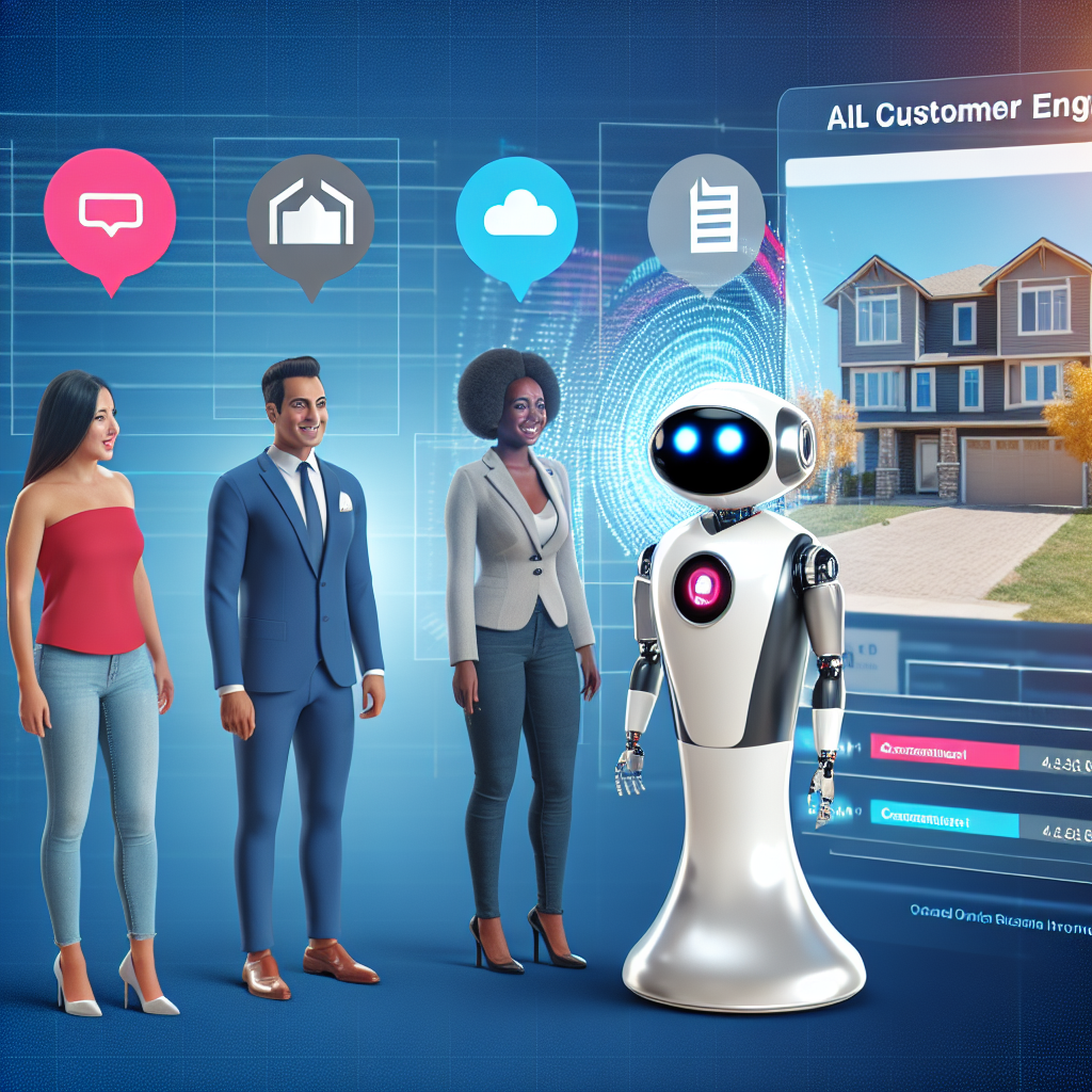 AI customer engagement in Real Estate: Property inquiries, appointment scheduling, virtual tours.