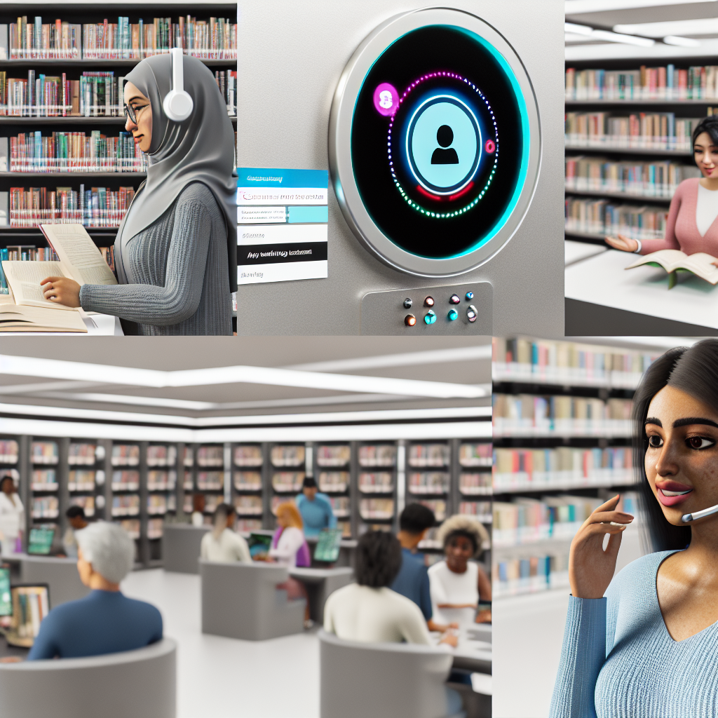 AI-driven customer insights in Library Services: Book reservations, event scheduling, customer support.