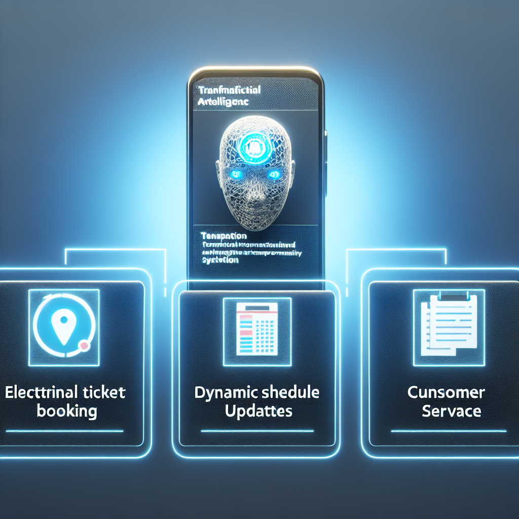 AI-driven lead generation in Transportation: Ticket bookings, schedule updates, customer support.