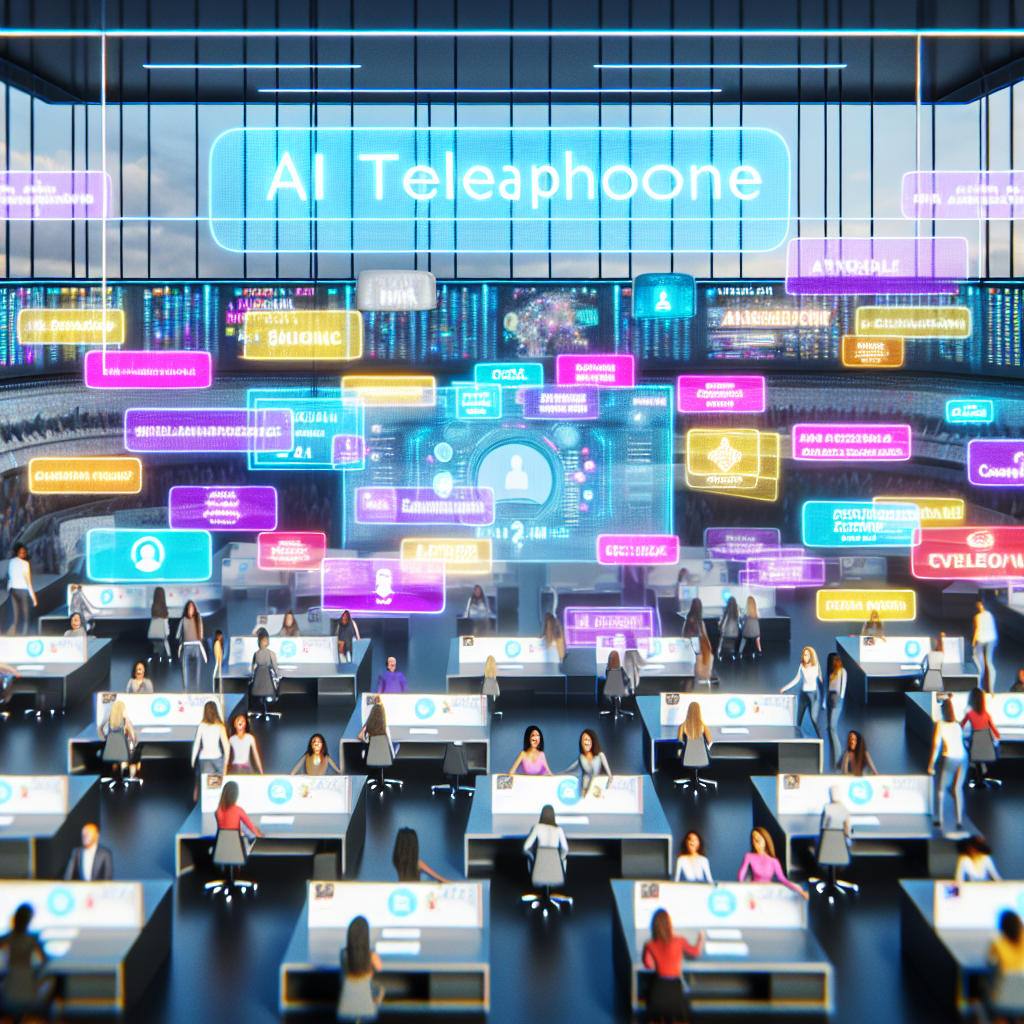 AI-driven telephony services in Entertainment: Event bookings, ticket sales, fan interaction.