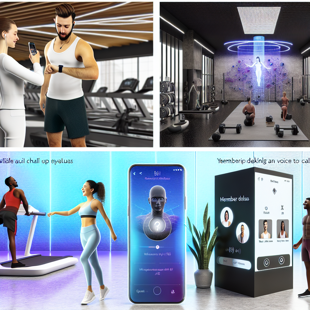 AI-enabled voice calls in Sports & Fitness: Membership management, class scheduling, personal training.