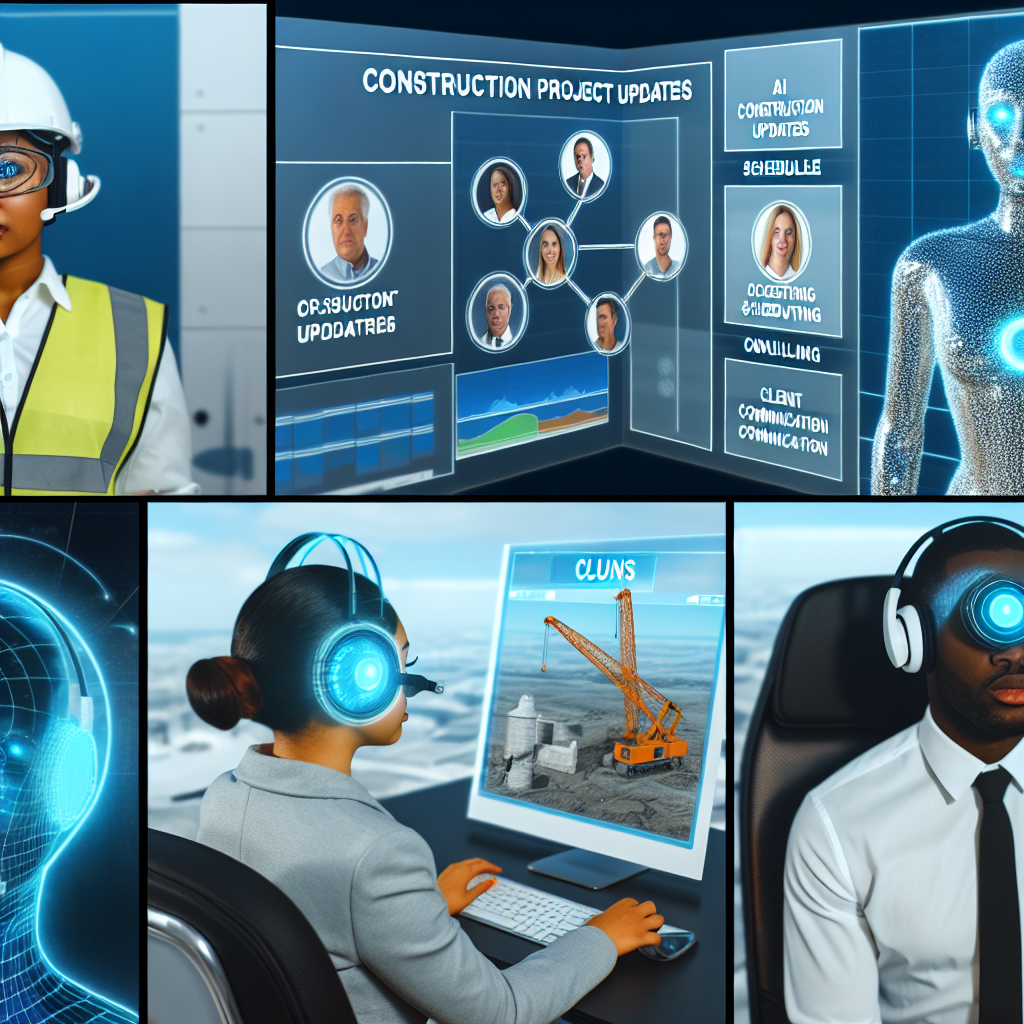 AI-enhanced telephony in Construction: Project updates, scheduling, client communication.