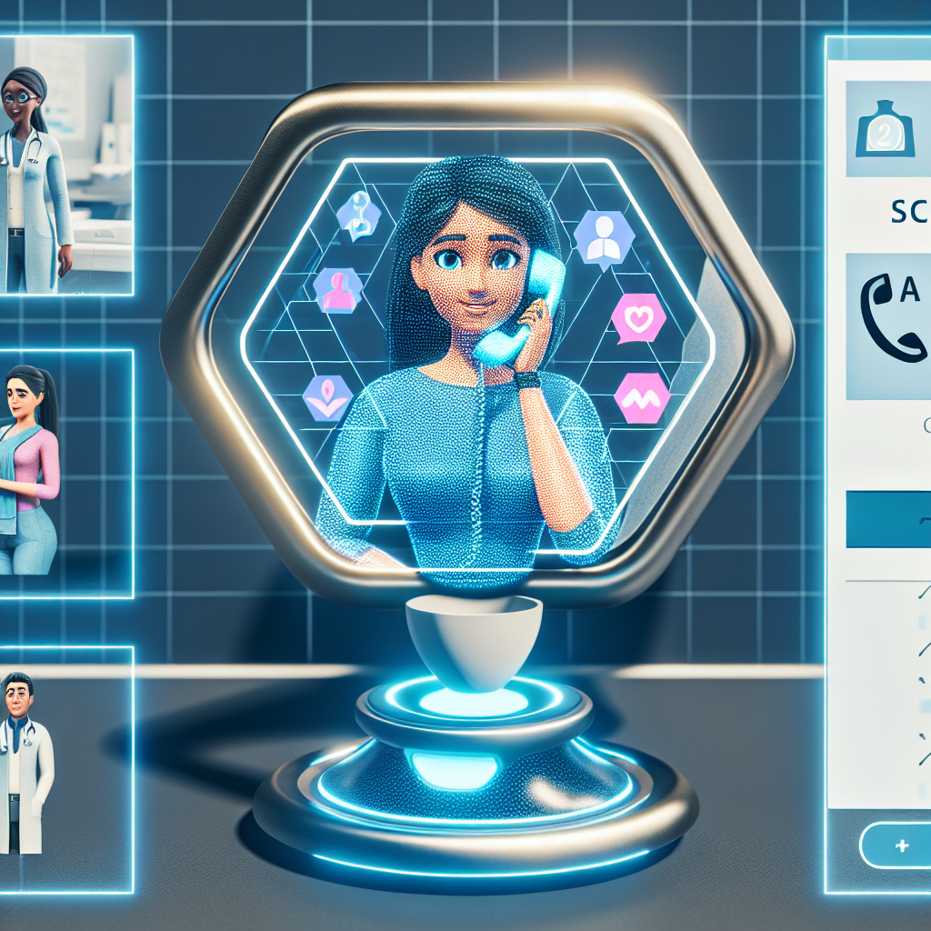 AI-powered phone agent in Healthcare: Patient scheduling, symptom checking, follow-up calls.