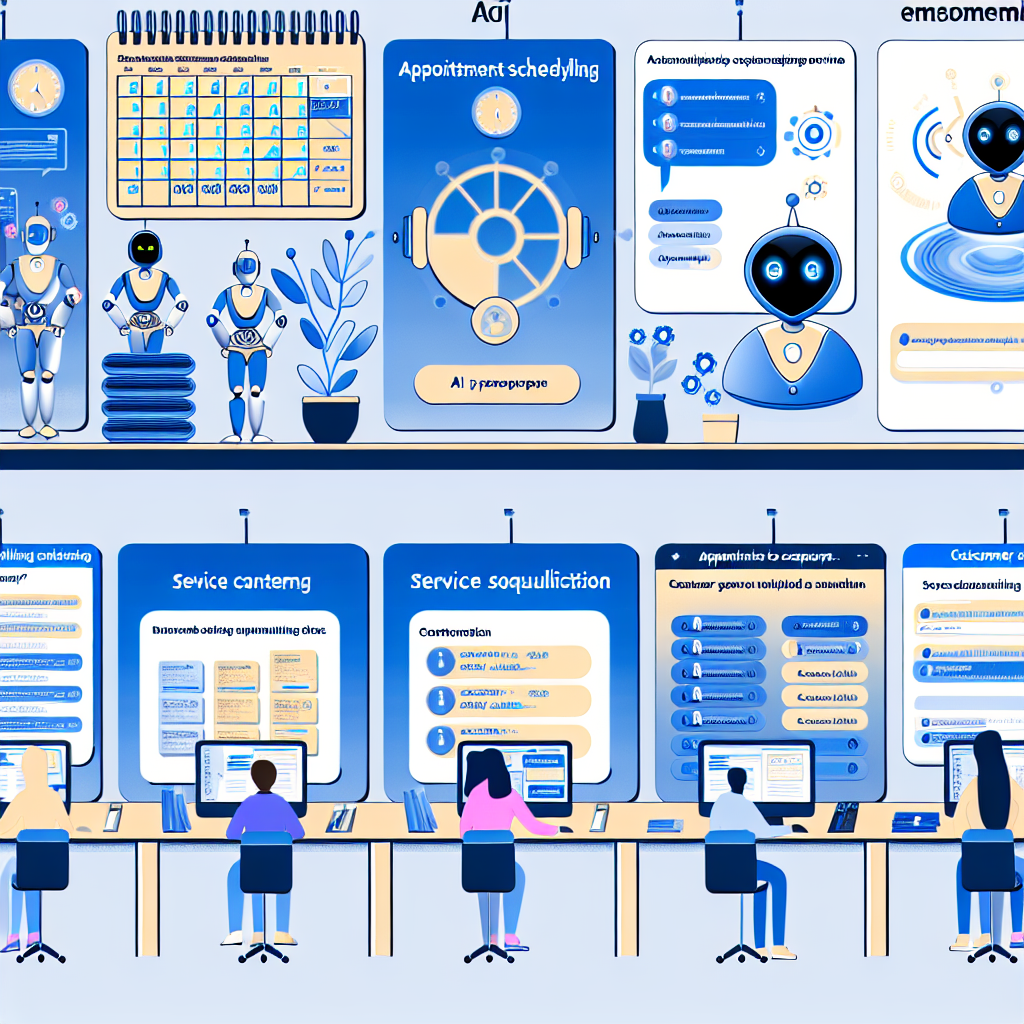 AI-powered telecommunication in Pest Control: Appointment scheduling, service inquiries, customer support.