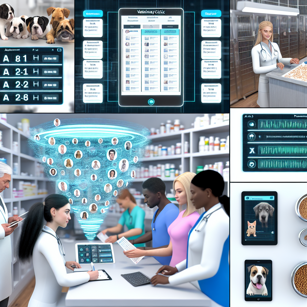 Business AI solutions in Veterinary Clinics: Appointment scheduling, patient follow-ups, prescription refills.