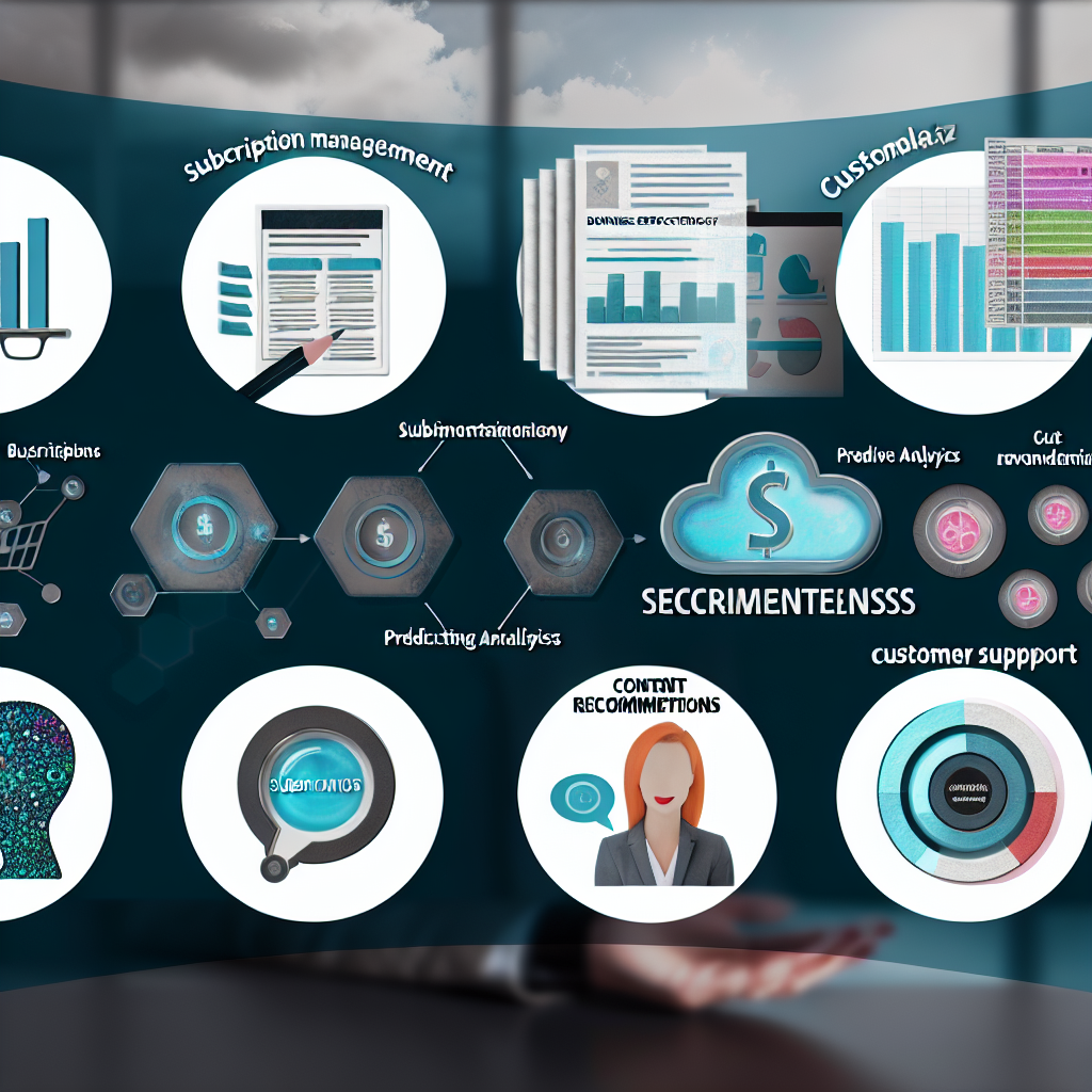 Business Efficiency Tools in Media & Publishing: Subscription management, content recommendations, customer support.