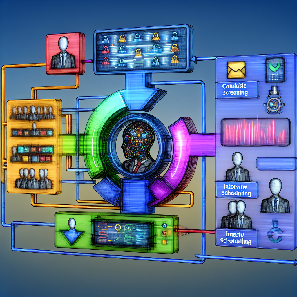 Business process automation AI in Recruitment: Candidate screening, interview scheduling, job postings.