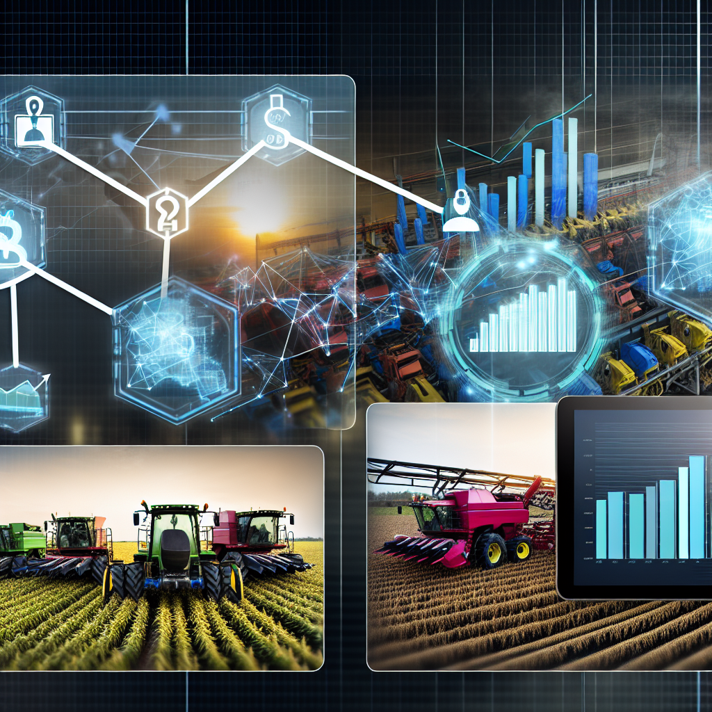 Cost-saving technology in Agriculture: Supply chain management, equipment maintenance, market updates.