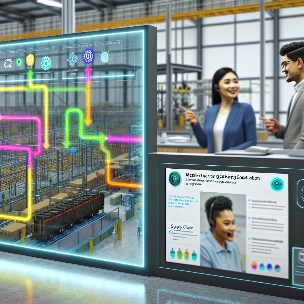 Machine learning in customer service in Manufacturing: Order tracking, supply chain coordination, customer inquiries.