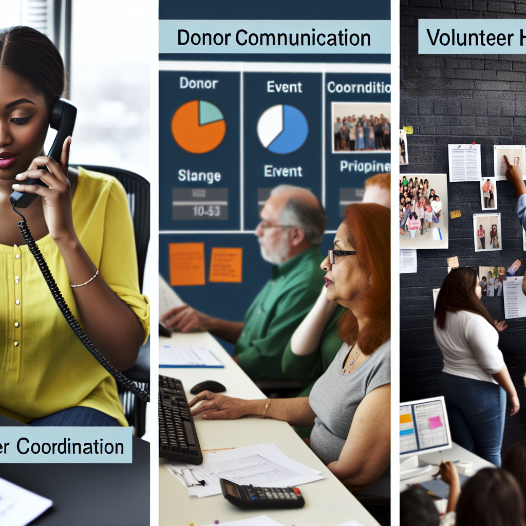 Real-time customer interaction in Non-profits: Donor communication, event coordination, volunteer management.