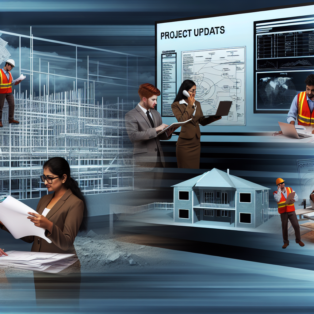 Real-time engagement in Construction: Project updates, scheduling, client communication.