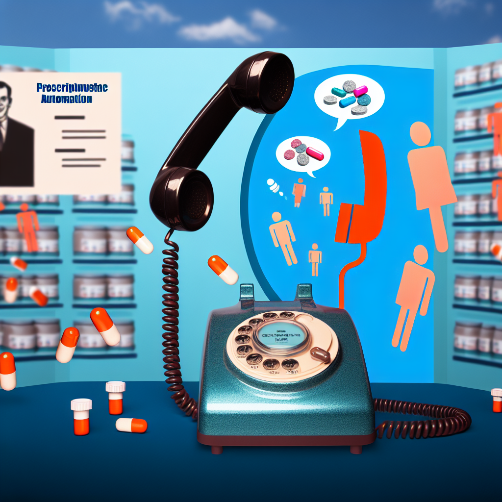 Telephony automation in Pharmaceuticals: Prescription refills, drug information, patient follow-ups.