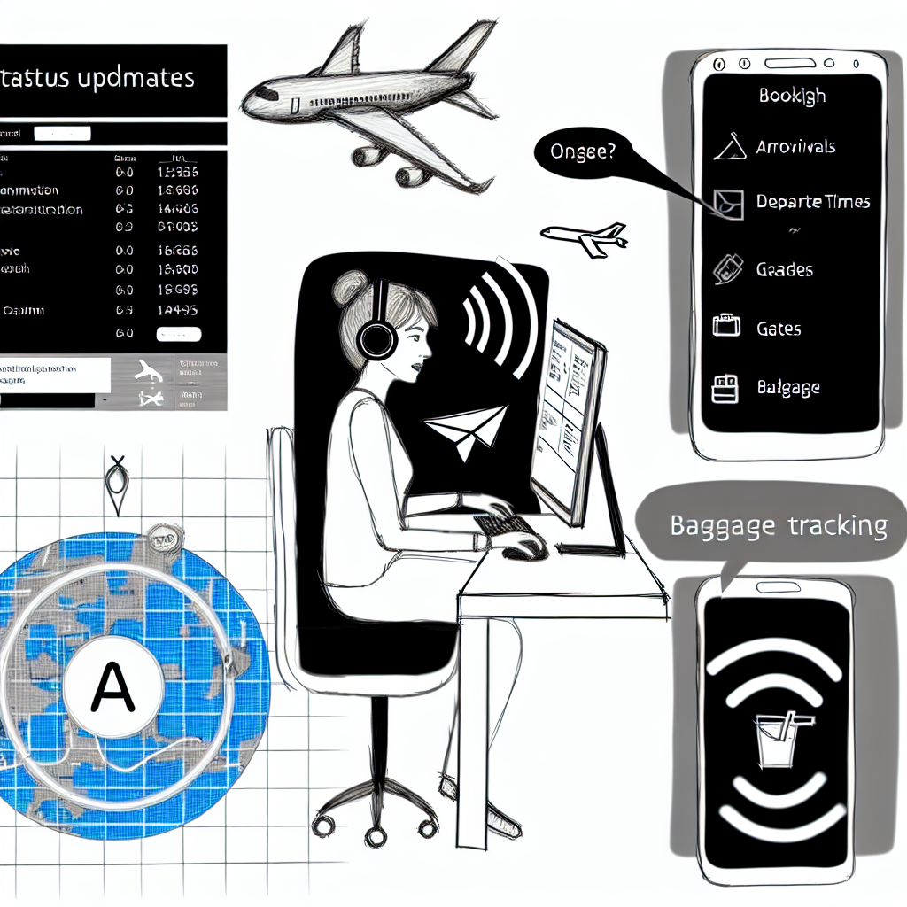 Voice AI for Customer Insights in Aviation: Flight status updates, booking assistance, baggage tracking.